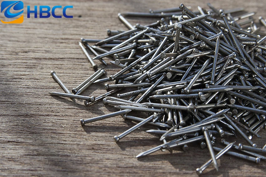 types of steel nails from hbcc
