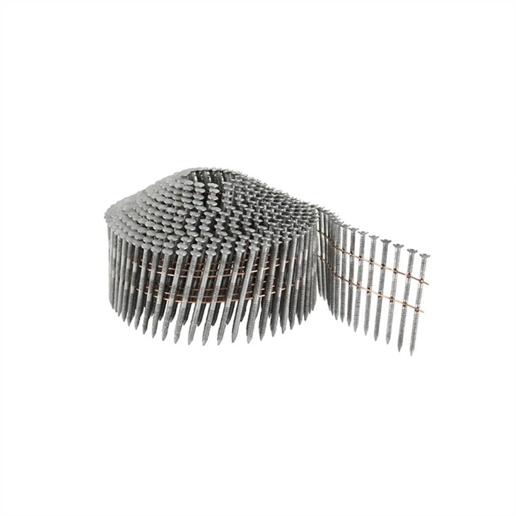 Ring Shank Plastic Collated Siding Nails